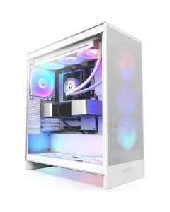 Nzxt H7 Flow (2024)rgb Mid Tower Atx Case - White