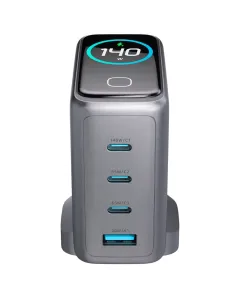 Powerology Voltflow GaN Wall Charger PD 140W - Black