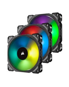 CORSAIR FAN ML 120 PRO RGB 3 Fan Pack with Lighting Node PRO
