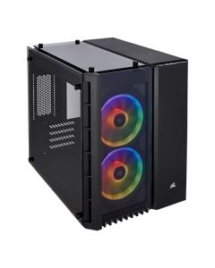 Corsair Crystal Series 280X RGB Micro ATX Case - Black