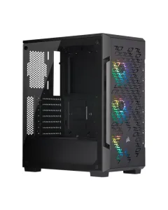 Corsair iCUE 220T RGB Airflow Tempered Glass Mid-Tower Smart Case — Black