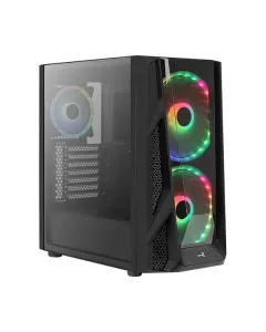 Aerocool NightHawk Duo ARGB Mid Tower Case – Black