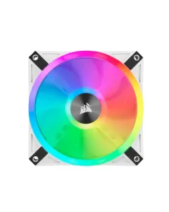 Corsair iCUE QL120 RGB 120mm PWM White Fan — Single Pack