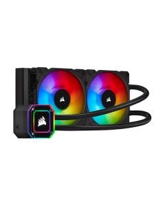 Corsair iCUE H100i ELITE CAPELLIX 240MM CPU Liquid Cooler  - Black