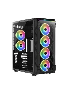 Xigmatek OVERTAKE RGB Tempered Glass ATX Case EN46416