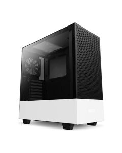 NZXT H510 FLOW Mid Tower ATX Case - Matte White
