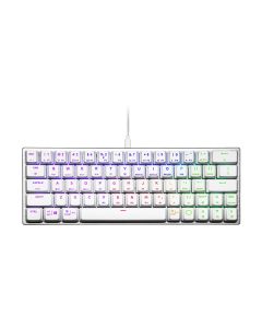 Cooler Master SK620 Low Profile Mechanical Blue Switch Keyboard - White - US Layout