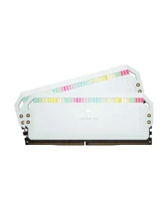 Corsair iCUE DOMINATOR PLATINUM RGB 32GB (2x16GB) DDR5 DRAM 5600MHz C36 Memory Kit - White (CMT32GX5M2B5600C36W)