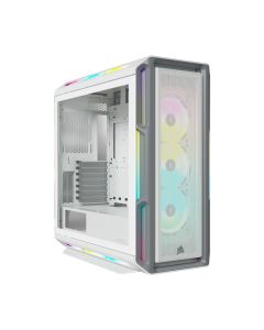 Corsair iCUE 5000T RGB Tempered Glass Mid-Tower ATX PC Case - White