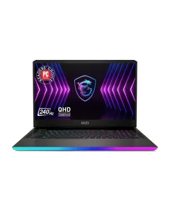 MSI Raider GE77 HX 12UGS Gaming Laptop -Titanium Dark Grey (Alder Lake i9-12900HX, RTX 3070Ti 8GB, 32GB (16GB x 2) DDR5 4800MHz Memory, 2TB NVMe PCIe Gen4x4 SSD, 17.3" QHD 240Hz)