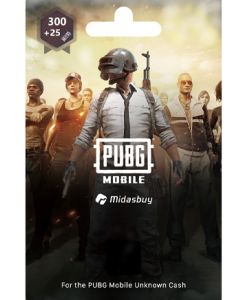 PUBG MOBILE  GAME POINT  300 + 25 UC 