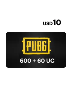 PUBG MOBILE    GAME POINT 600 + 60  UC 