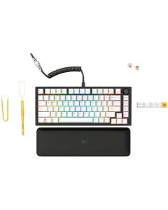 Glorious GMMK PRO Prebuilt 75% Wired Mechanical Keyboard - Black