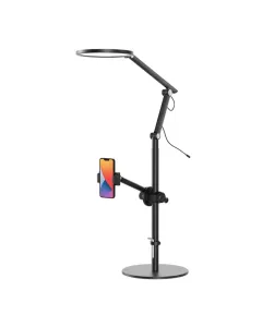 UPERGO LT-1DS Selfie Light Live Stand With Phone & Tablet Holder - Black