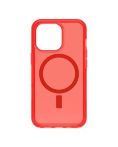  OtterBox iPhone 13 Pro Symmetry Plus Clear Case for MagSafe - Translucent Red
