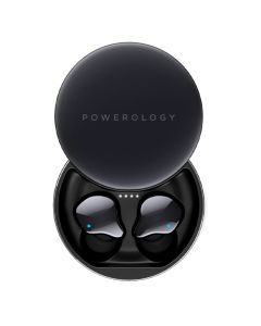 Bluetooth Headset Powerology PTWSEGY True Wireless Earbuds-Grey