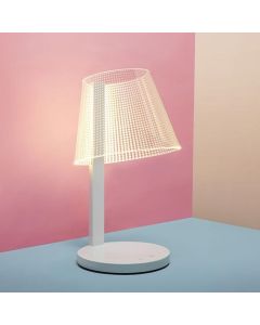 Huerizon LED Table Lamp – White Stand