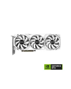 Pny Nvidia Geforce Rtx 4070 Ti Led Verto 12gb Gddr6x Dlss 3 Graphics Card - White (35369)