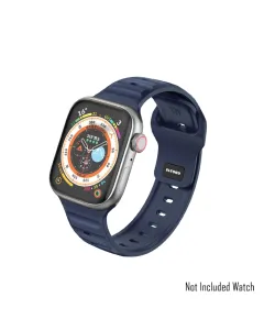 Eltoro Sport Rubber Band For Apple Watch 44/45/49mm - Navy Blue