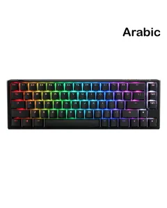 Ducky One 3 Sf - Blue Switch Rgb Hot-swap Wired Mechanical Keyboard - Classic Black - Ar Layout
