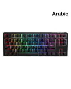 Ducky One 3 Tkl - Blue Switch Rgb Hot-swap Wired Mechanical Keyboard - Classic Black - Ar Layout