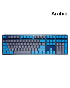 Ducky One 3 Daybreak - Blue Switch Rgb Hot-swap Wired Mechanical Keyboard - Mist Grey - Ar Layout