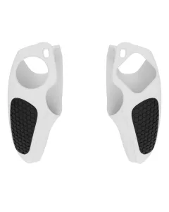 Double Colors Silicone Protective Case with non-slip For Ps Portal Handheld Game Console - White/Black