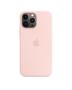 Apple iPhone 13 Pro Max Silicone Case with MagSafe - Chalk Pink