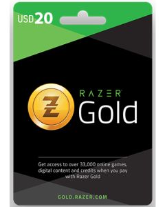 Razer Gold Pins Gift Card $20 (US)