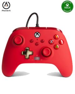 ENHANCED WIRED CONTROLLER RED  (Xbox One / Series X)