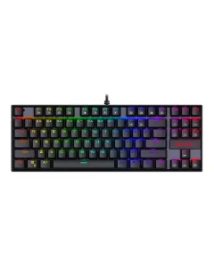 Redragon K552rgb-2 Kumara Chrome Rgb Mechanical Gaming Keyboard - Dust-proof Red (Open Box)