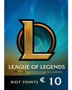 Riot Points  10€  Gift Card
