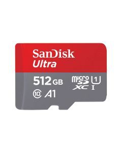 Sandisk Ultra UHS-I Micro SDXC A1 512GB Memory Card - SDSQUA4-512G-GN6MN