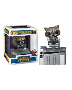 Funko POP Deluxe! Marvel: GOTG Ship - Rocket (Exc)