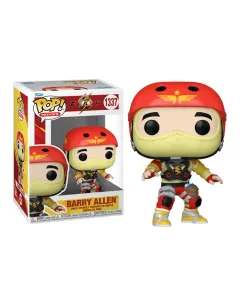 Funko POP! Movies: The Flash - Barry Allen with Helmet DC Comics Vinyl Figure