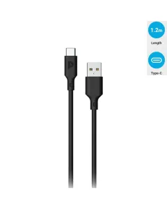 Powerology USB-A to Type-C Data Fast Charge Cable - 1.2m / 4ft