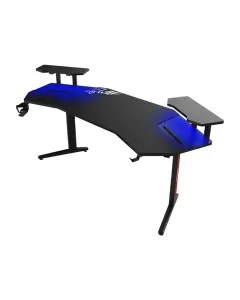 Gamvity Spirit Large Desktop RGB E-sports Gaming Corner Gamer Desk - Black