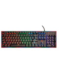 Porodo Mechanical Gaming Keyboard(Optimised for High-Performance Gaming) - Red Switch (English/Arabic)