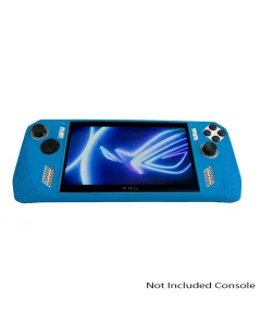 Asus Rog Ally Full-body Silicon Protector Case With Stand - Blue