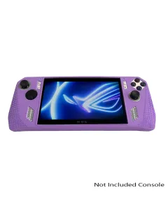 Asus Rog Ally Full-body Silicon Protector Case With Stand - Purple