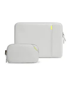 Tomtoc Defender-a13 Laptop Sleeve Kit For 13-inch Macbook - Gray