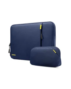 Tomtoc Defender-a13 Laptop Sleeve Kit For 13-inch Macbook - Navy Blue