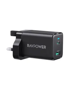 Ravpower Rp-pc171 Pd 45 Watts 2-port Wall Charger - Black