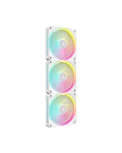 Corsair Icue Link Lx120 Rgb - 3x120mm Pwm Case Fan Starter Kit - White