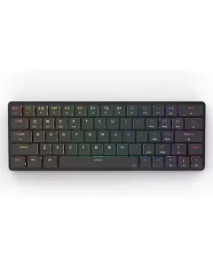 Redragon Elise Pro K624p-kbs 2.4g/bluetooth/wired 63 Key Low-profile Mechanical Keyboard - Switches Dust-proof Red (English)