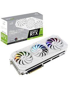 ASUS ROG Strix RTX 3080 V2 10GB LHR OC Edition Graphics Card - White