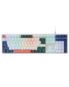 Redragon K668wbo-rgb Trundle Wired 108 Keys Mechanical Keyboard (English)- Dust-proof Red