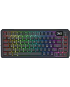 Redragon K708rgb-pro Flekact Rgb Wireless Mechanical Gaming Keyboard With Lcd Display (English)