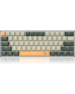 Radragon Lakshmi Mechanical Gaming Keyboard - Dust Proof Red(K606-og&gy&bk)