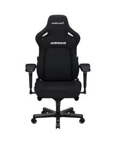 Anda Seat Kaiser 4 Large Gaming Chair - Black Fabric